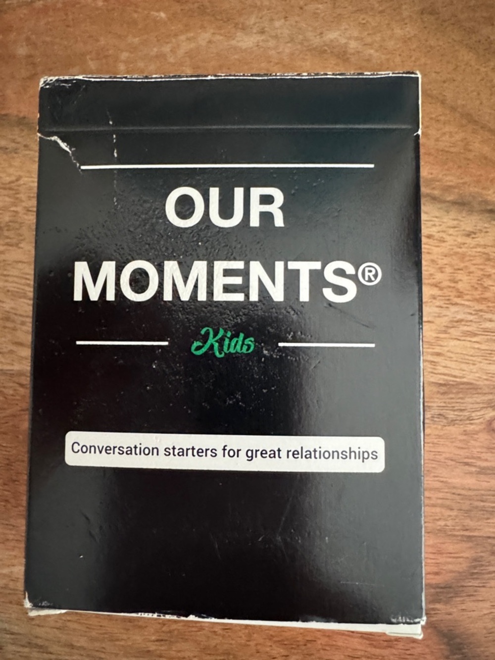 Kids Conversation Starter Cards Our Moments - Picture 2 of 7